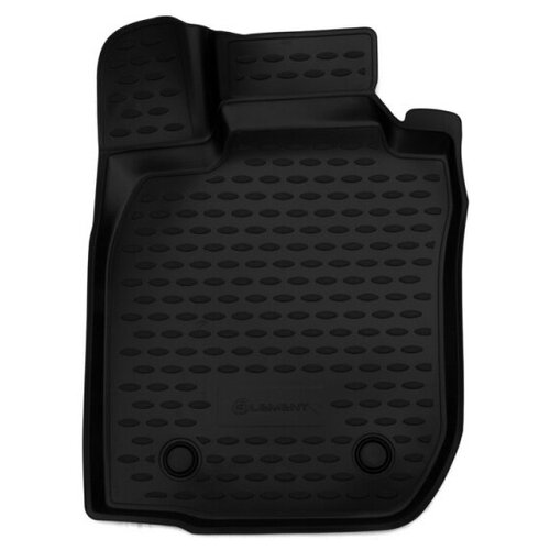 фото Коврик 3d в салон подходит для renault duster 2wd, 2011-2015, передний левый, 1 шт. (полиуретан) element