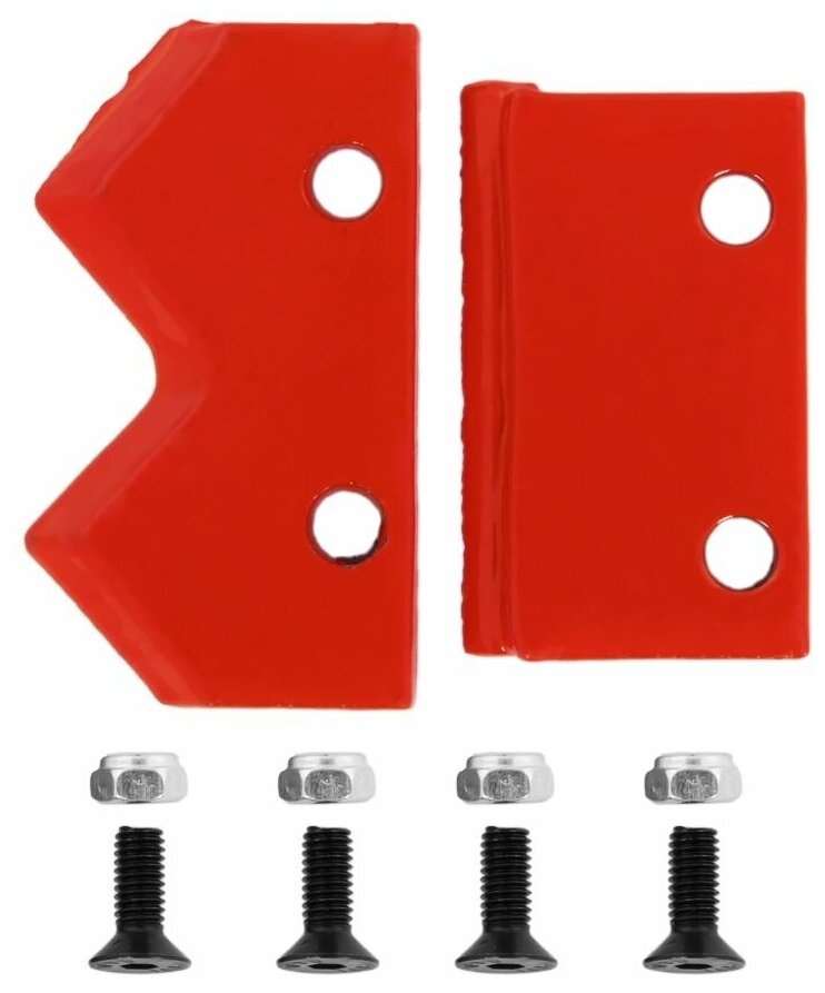 фото Нож DDE сменный для шнека двухзаходный для грунта (150 мм) (пара) DK-150