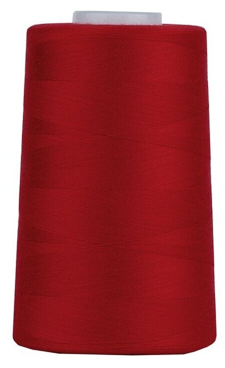 Швейные нитки MAXag basic 40/2 5000 ярдов, цвет 156 красный, 100% полиэстер Max (2.40/2. MAX.156)