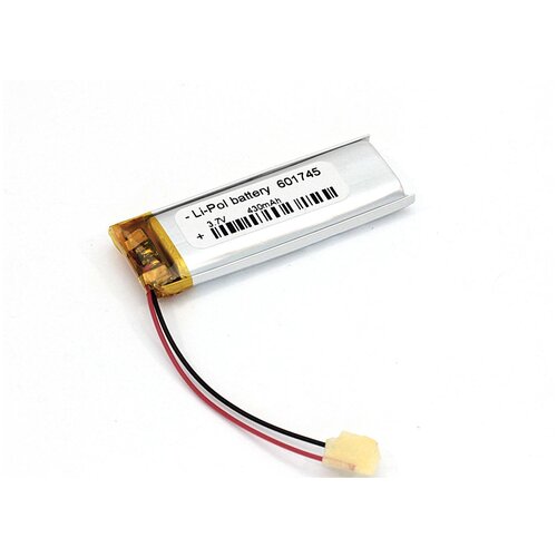 Аккумулятор Li-Pol (батарея) 6*17*45мм 2pin 3.7V/430mAh