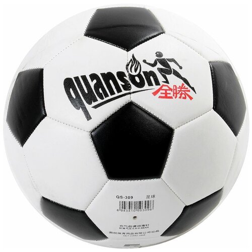 фото Игротрейд мяч футбольный трехслойный qs-309 22 см