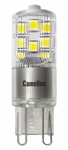 Лампа светодиодная Camelion 13704, G9, G9, 5 Вт, 3000 К