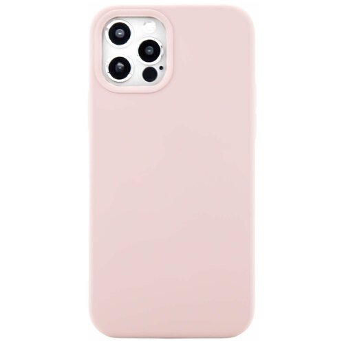 фото Чехол силиконовый для iphone 12 / iphone 12 pro пудра без бренда