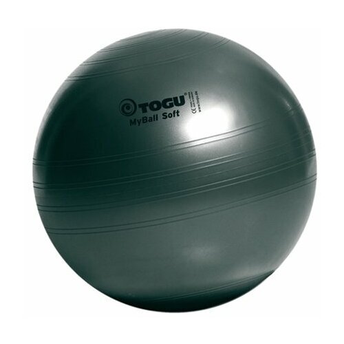 фото Мяч гимнастический togu my ball soft 65 см. черный перламутровый