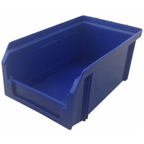 Ящик пластиковый Стелла-техник V-1-синий 172х102х75мм, 1 литр, 1442081
