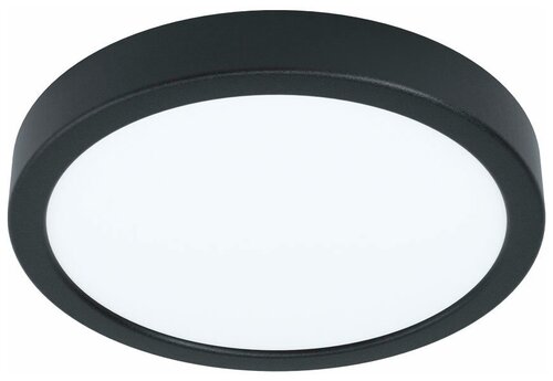Настенно-потолочный светильник EGLO Fueva 5 99234, 17 Вт, кол-во ламп: 1 шт., 4000 К, цвет арматуры: черный, цвет плафона: белый