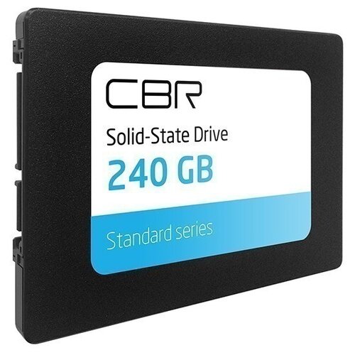 Накопитель CBR SSD 2.5 Standard 240GB SATA-III 3D NAND TLC (SSD-240GB-2.5-ST21)
