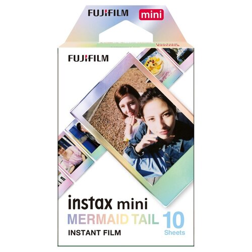 Картридж Fujifilm Instax MINI Mermaid Tail 10 снимков fujifilm 84857 instax mini stand up card bon voyage accessories