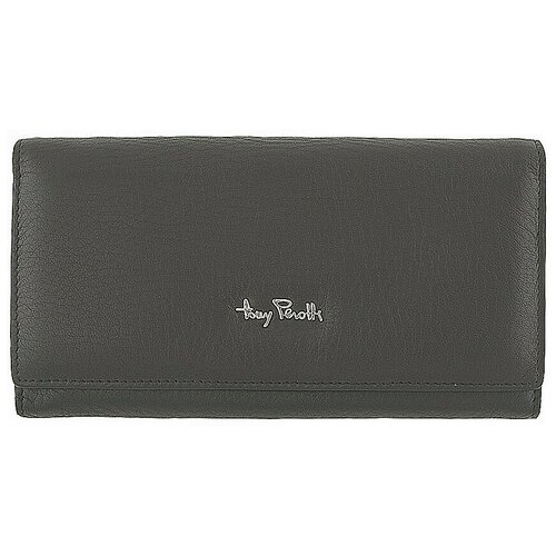 фото Кошелек tony perotti contatto, мужская, натуральная кожа, чёрный