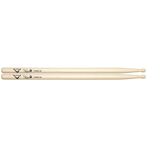 Палочки для барабана VATER VSMP5BW Sugar Maple Power 5B vater eternal black 5b vheb5bn барабанные палочки дерево