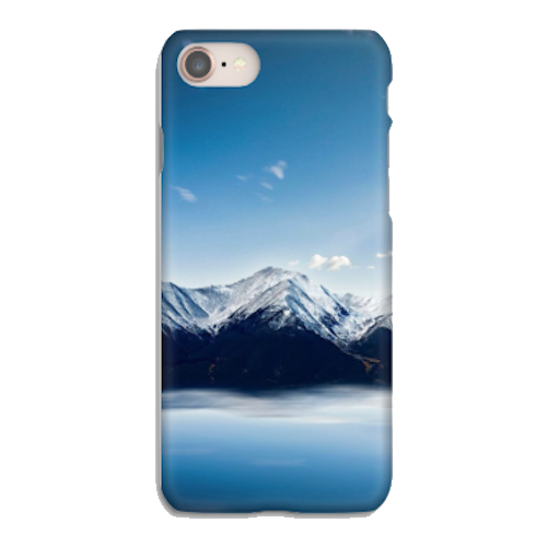 фото Силиконовый чехол горы на apple iphone 8/ айфон 8 xcase