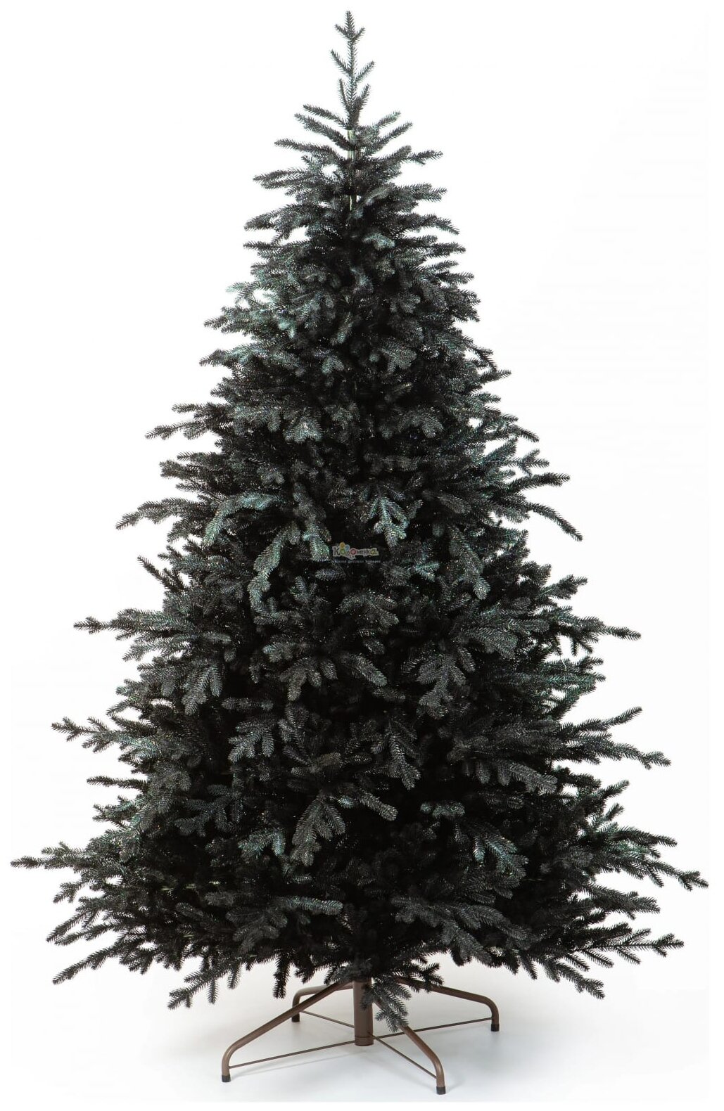 Ель искусственная Crystal Trees KP40180 185 см черная - фото №6