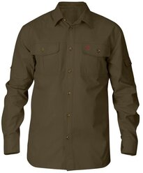 Рубашка Fjallraven Singi Trekking Shirt LS M Dark Olive размер M