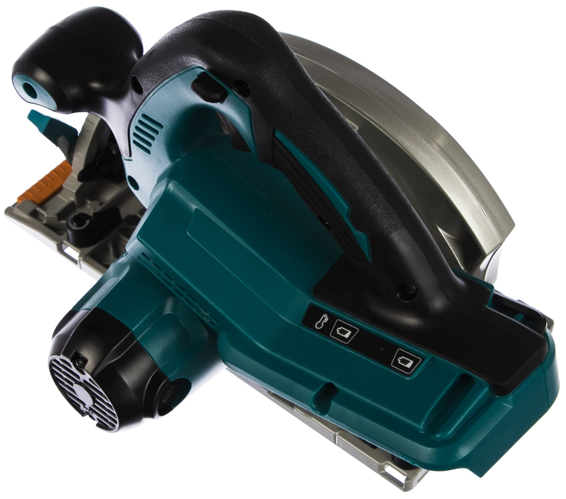 Makita DHS710ZJ SOLO Дисковая пила аккум. в MakPac-4 (18+18В, 190*20мм, рез:69мм, 4800об/ми - фотография № 6