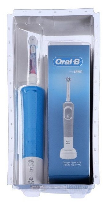 Зубная щетка Oral-B Vitality Kids Frozen (D100.413.2K) - фотография № 7