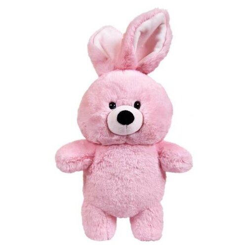 Мягкая игрушка ABtoys Флэтси Кролик розовый, 27см. M5065 флэтси медведь коричневый 27см игрушка мягкая