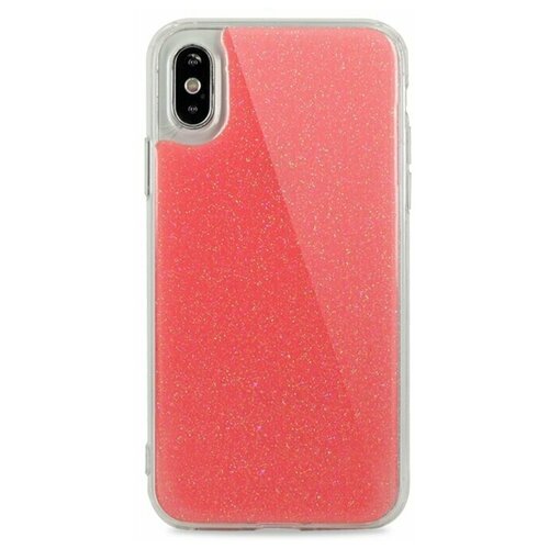 фото Чехол для iphone xs max glint силикон+гель (розовый) pastila