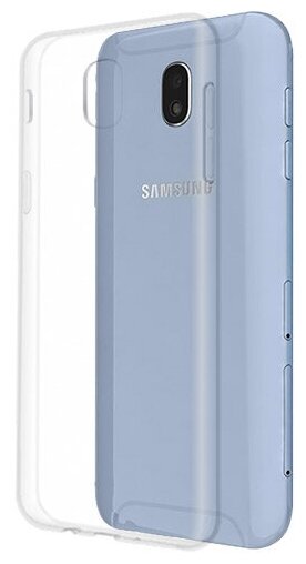 Силиконовый чехол для Samsung Galaxy J7 (2017) J730 прозрачный 1.0 мм