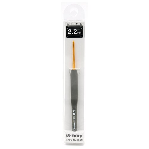 фото Крючок для вязания с ручкой etimo 2,2мм, tulip, t15-300e