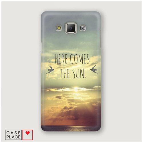 фото Чехол пластиковый samsung galaxy grand prime солнце case place