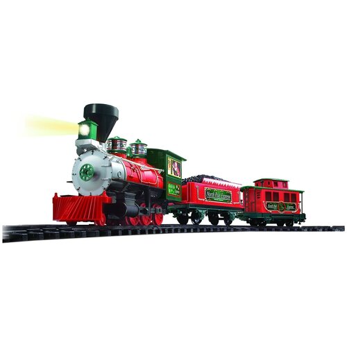 фото Eztec железная дорога north pole express train set 22 части