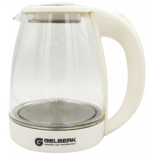 407-GL Gelberk Чайник 15л 1500 Вт термостойкое стекло подсветка 139500₽