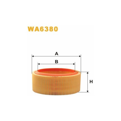 WIX WA6380 Фильтр воздушный аналог MANN (C 2281)