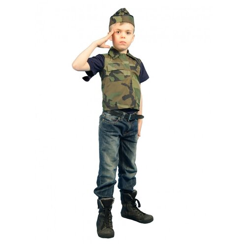 Детский костюм солдата (7350) 116-122 см