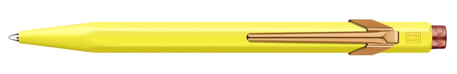 Ручка шариковая Carandache Office 849 Claim your style 2 (849.537) Canary Yellow, M, синие чернила