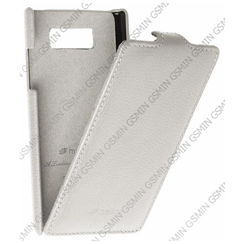 Кожаный чехол для LG Optimus L7 II Dual P715 Melkco Leather Case - Jacka Type (White LC)