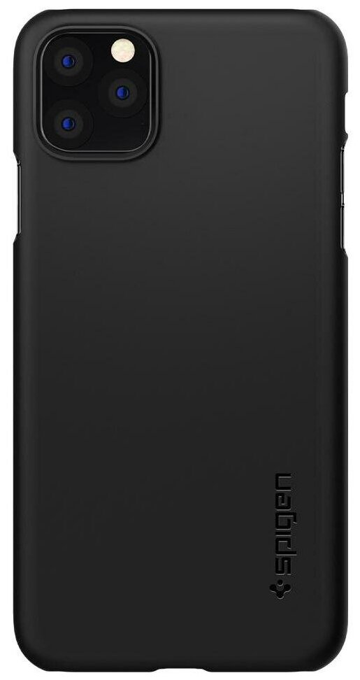 Чехол-накладка SPIGEN для iPhone 11 Pro Max - Thin Fit - Черный - 075CS27127