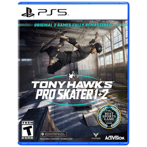 Tony Hawk's Pro Skater 1 + 2 [US][PS5, английская версия] игра для playstation 4 tony hawk s pro skater 1 2 collector s edition