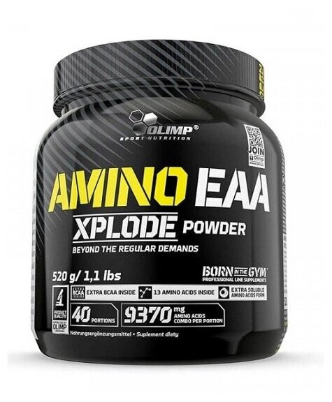 Olimp Sport Nutrition Amino EAA Xplode (520 гр) - Персиковый Чай со Льдом