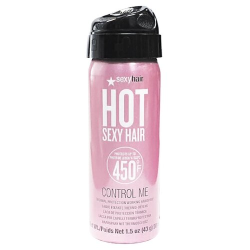 Sexy Hair Термозащитный лак для волос Hot Control Me 450° Thermal Working Hairspray Лак 50мл