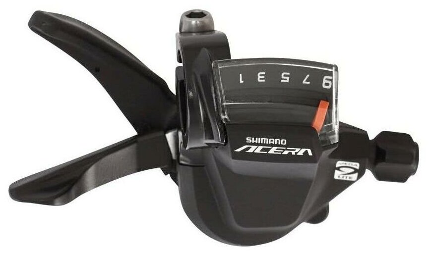 Shimano Шифтер Shimano Acera SL-M3000, 9ск, цвет Черный