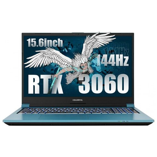 Colorful x15 15.6* FHD 144Hz i7-12700h 16gb 512ssd RTX3060 laptop Русская клавиатура , Win 11