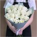 Букет из 21 белой розы (50 см).