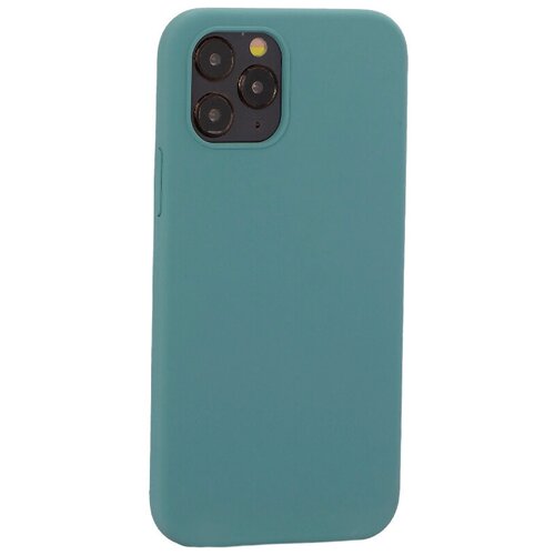 фото Чехол для iphone 12/ 12 pro (6.1") silicon case mitrifon изумрудный №62