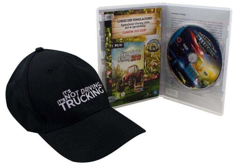 American Truck Simulator (DVD-box без ключа активации) + кепка. Сувенир