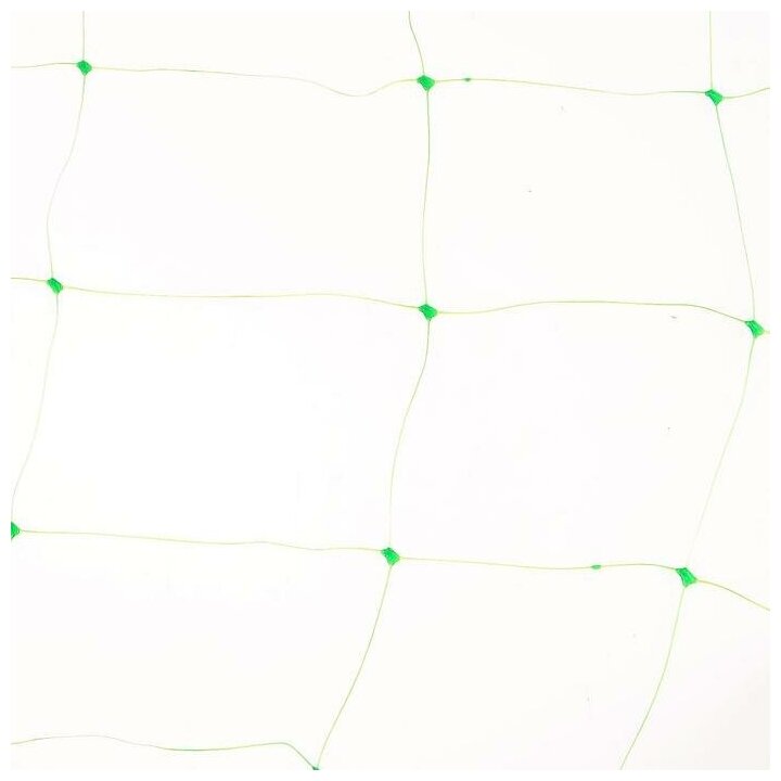 Сетка садовая, мягкая, 2 × 10 м, ячейка 15 × 17 см, зелёная - фотография № 5