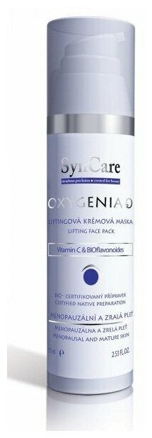 Лифтинговая кислородная маска SynCare Oxygenia О2, 75 мл