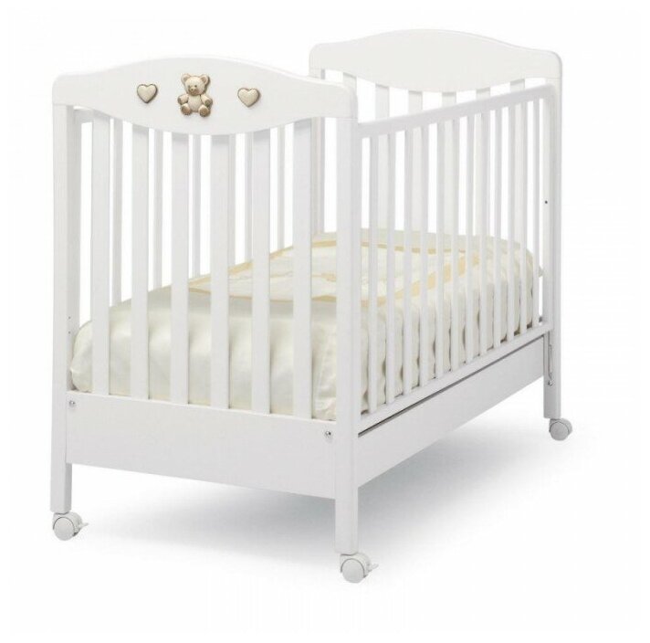 Кроватка Erbesi Tippy Jolie, White