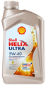 SHELL 5W-40 HELIX ULTRA A3/B4 (Россия) - 1 л. - Масло моторное