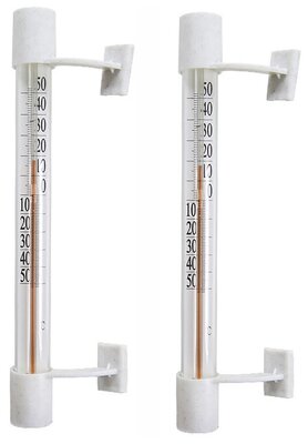 MELT Термометр наружный оконный на липучке (2 штуки)