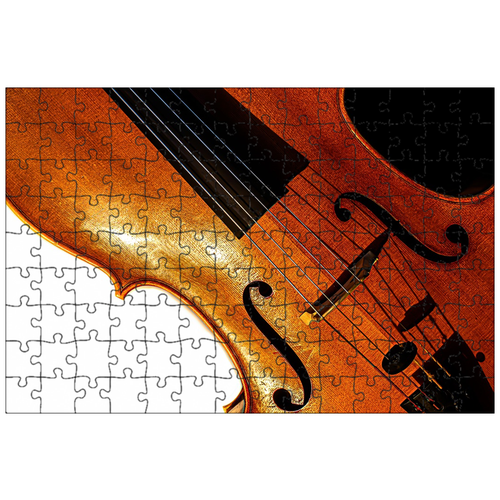 фото Магнитный пазл 27x18см."скрипка, струны, музыка" на холодильник lotsprints