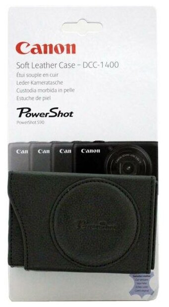 Чехол для фотокамеры Canon DCC-1400 натуральная кожа для аппаратов PowerShot серии S (0031X914)