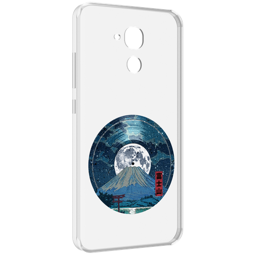 Чехол MyPads нарисованная виниловая гора с луной для Huawei Honor 5C/7 Lite/GT3 5.2 задняя-панель-накладка-бампер