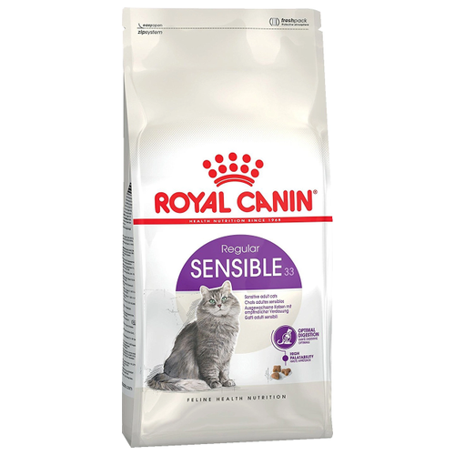 Royal Canin Sensible Корм для кошек с чувствительной пищеварительной системой корм для кошек royal canin sensible 33 с чувствительной пищеварительной системой сух 200г