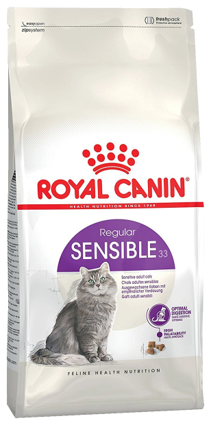 Royal Canin Sensible Корм для кошек с чувствительной пищеварительной системой