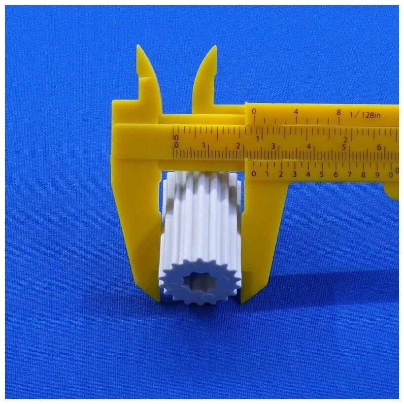 Втулка шнека мясорубки гамма (D=23мм, 18 зубцов, H=34.2мм) 50680516025 - фотография № 6